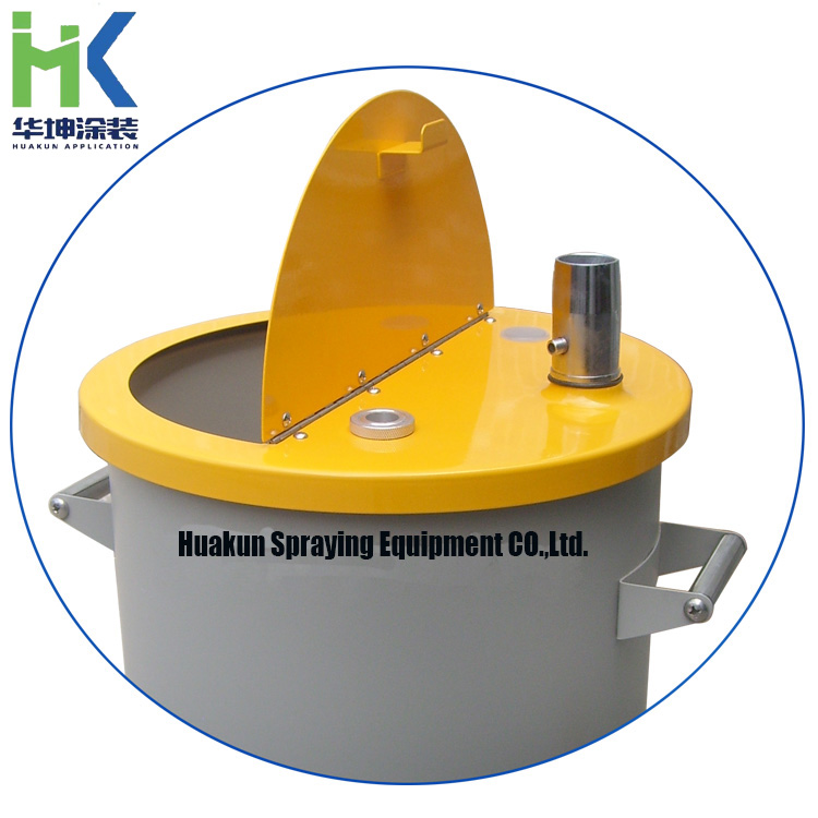 G powder coating hopper