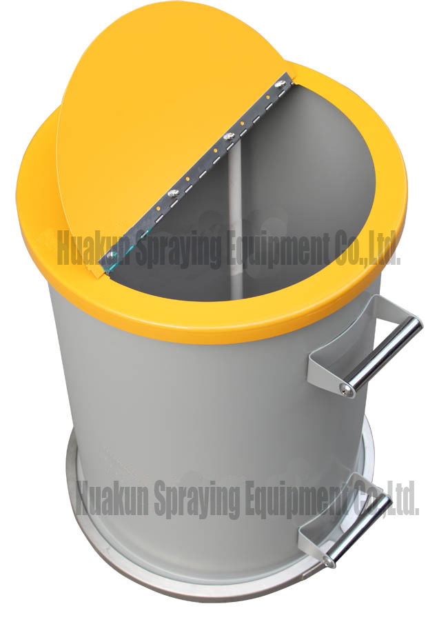 G powder coating hopper