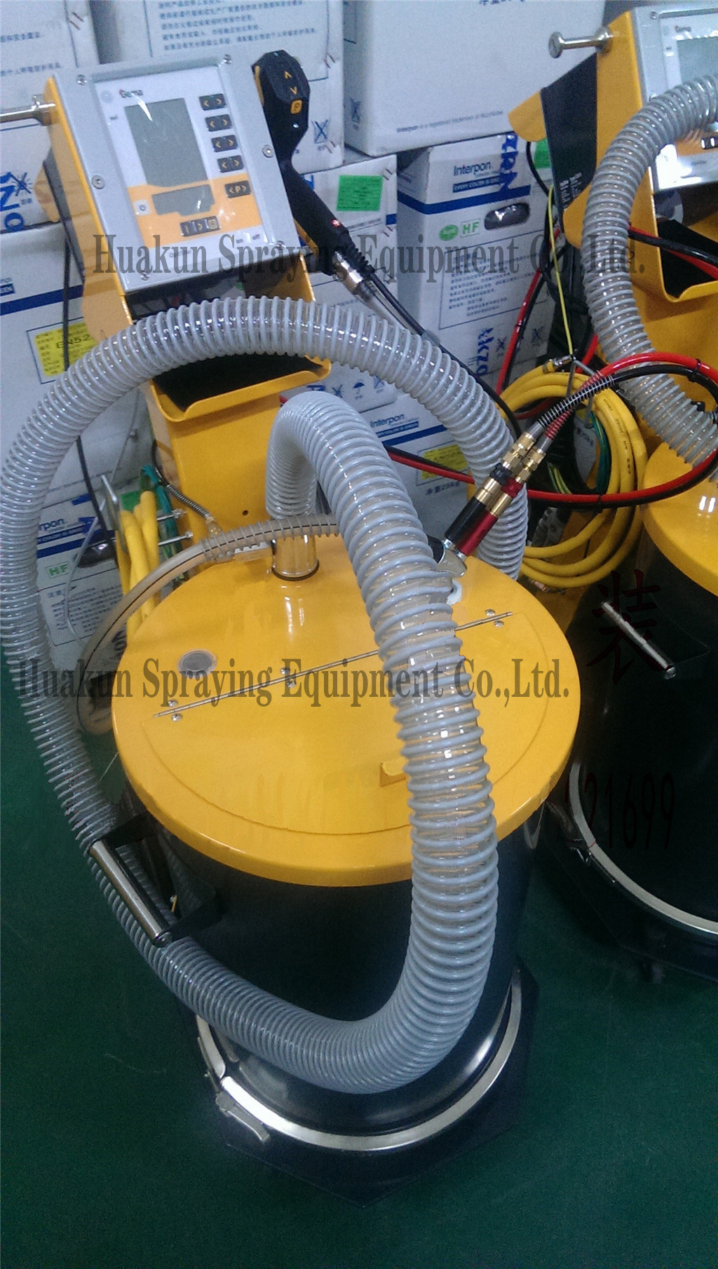 G - 2f Manual powder spraying machine