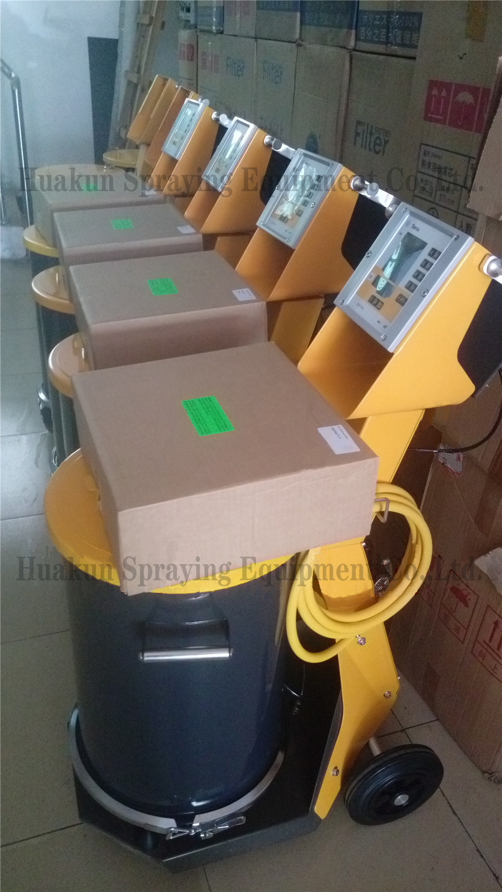 G - 2f Manual powder spraying machine