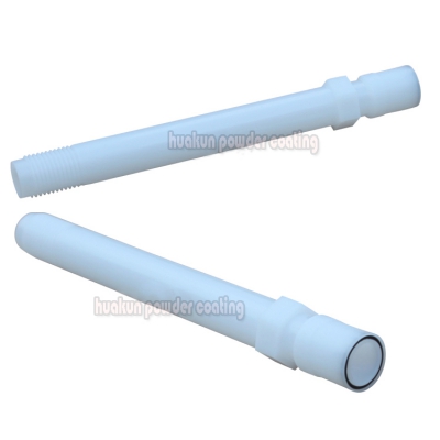 automatic coating gun hose connection
